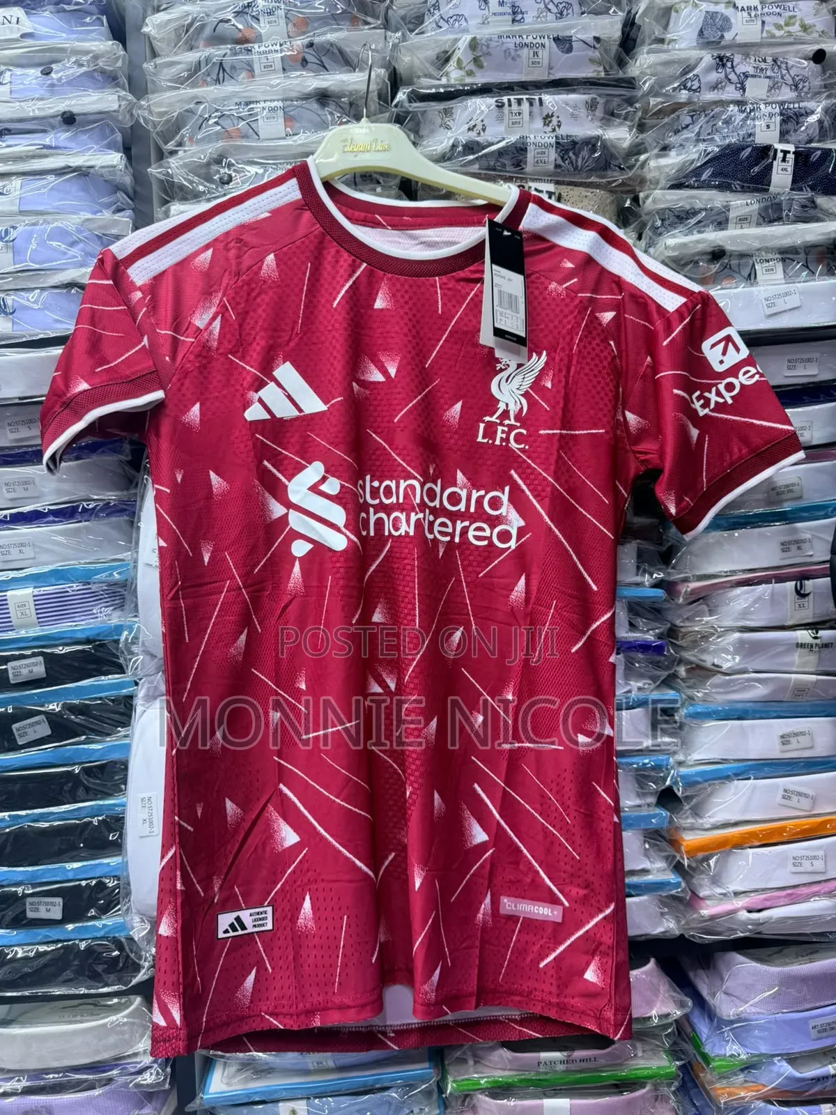 LFC Adidas Men's 26/27 Authentic Home Jersey