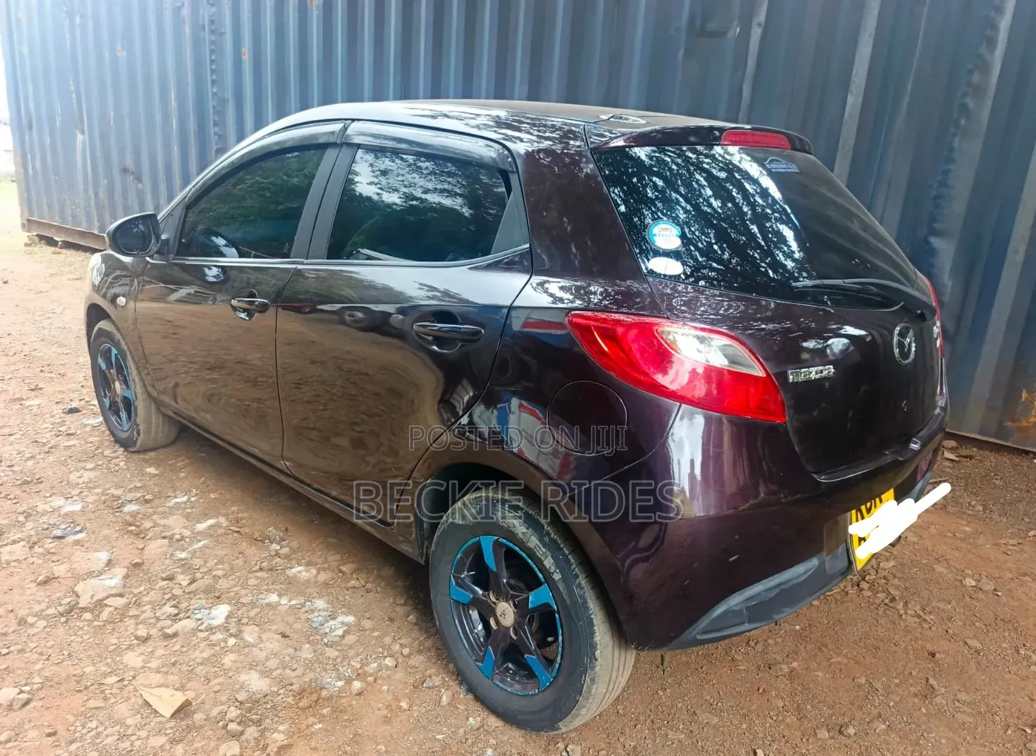 Mazda Demio 2011 Purple