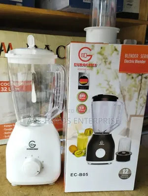 1.8 Litres Eurochef 2-in-1 Blender With Grinder - 650Watts