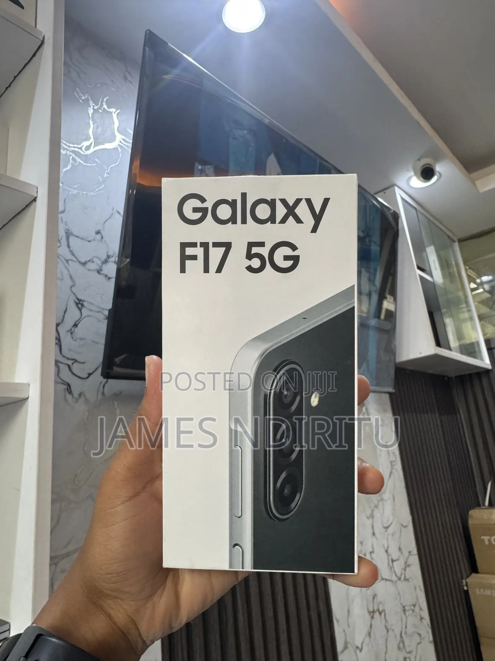 New Samsung Galaxy F17 5G 128 GB Black