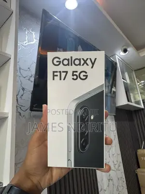 New Samsung Galaxy F17 5G 128 GB Black