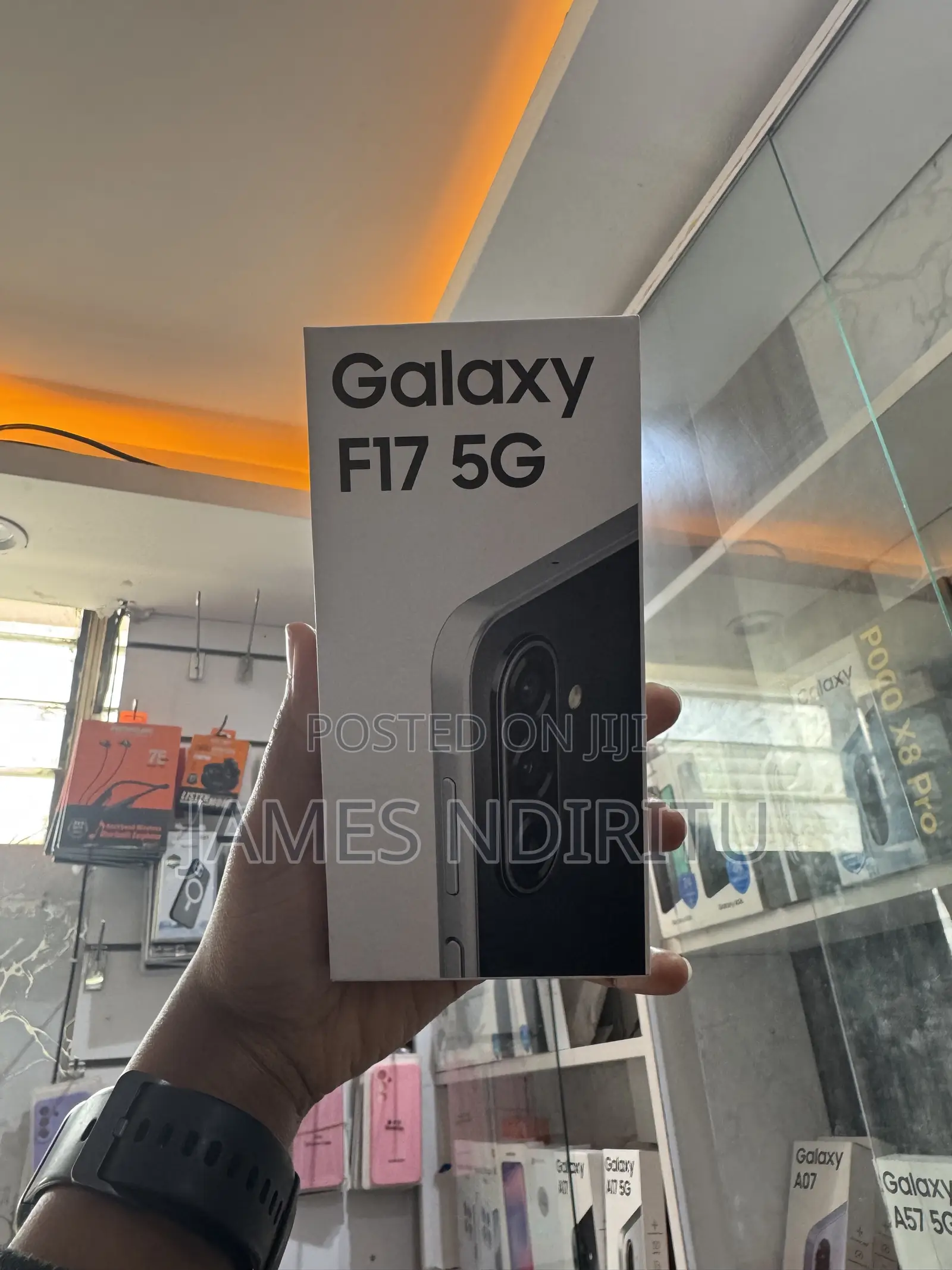 New Samsung Galaxy F17 5G 128 GB Black