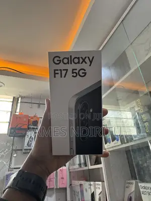 New Samsung Galaxy F17 5G 128 GB Black