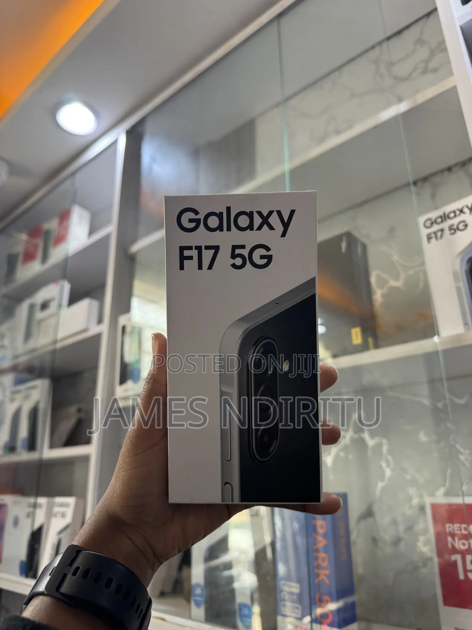 New Samsung Galaxy F17 5G 128 GB Black