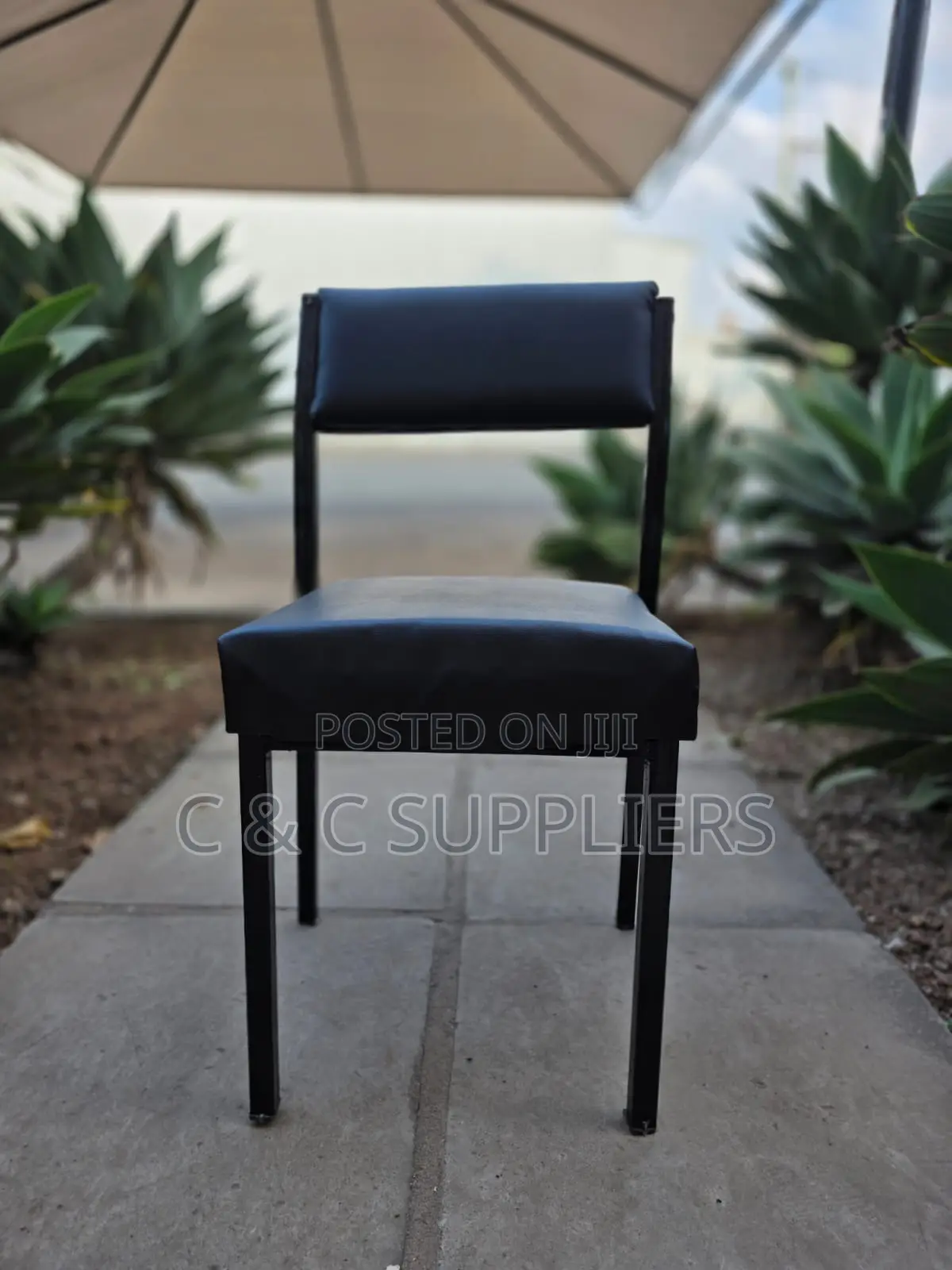 Simple Leather Catalina Conference Chair.