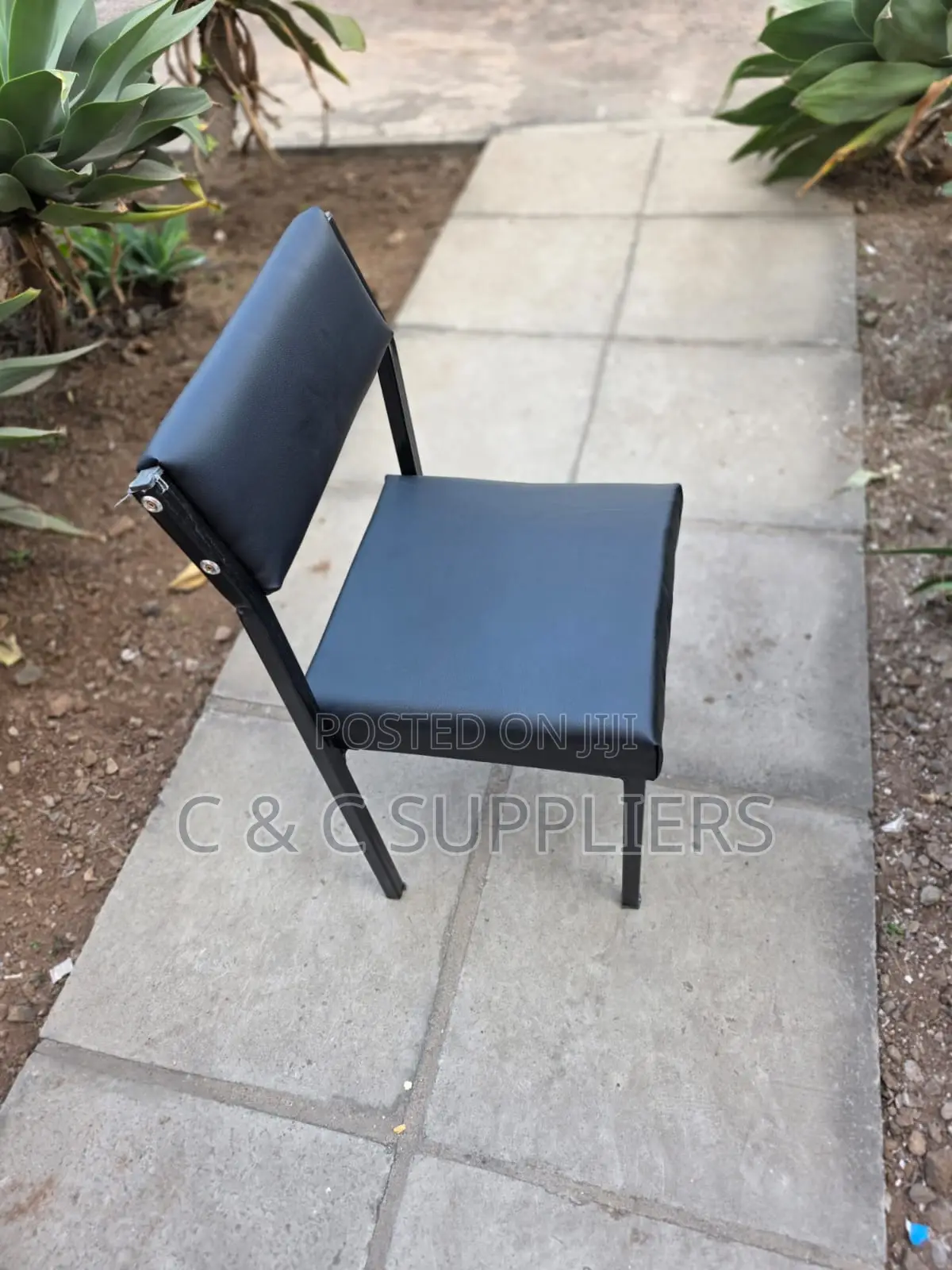 Simple Leather Catalina Conference Chair.