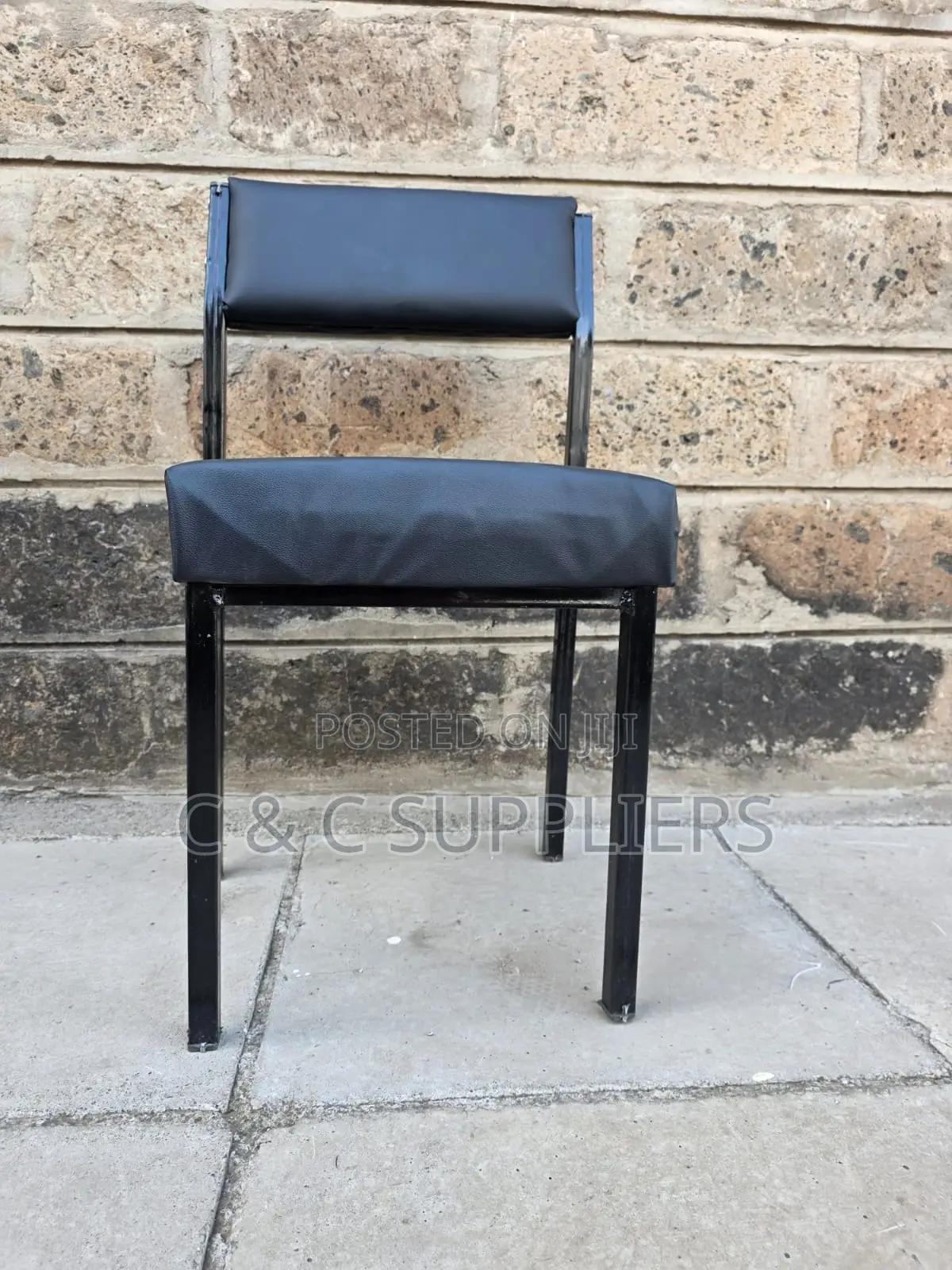 Simple Leather Catalina Conference Chair.