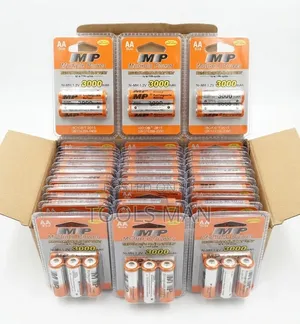 Multiple Power 3000mAh AA Rechargeable Battery.
