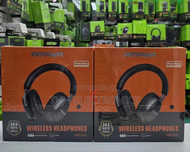 Amaya AEB-H310 PureBass Wireless Bluetooth Headphones