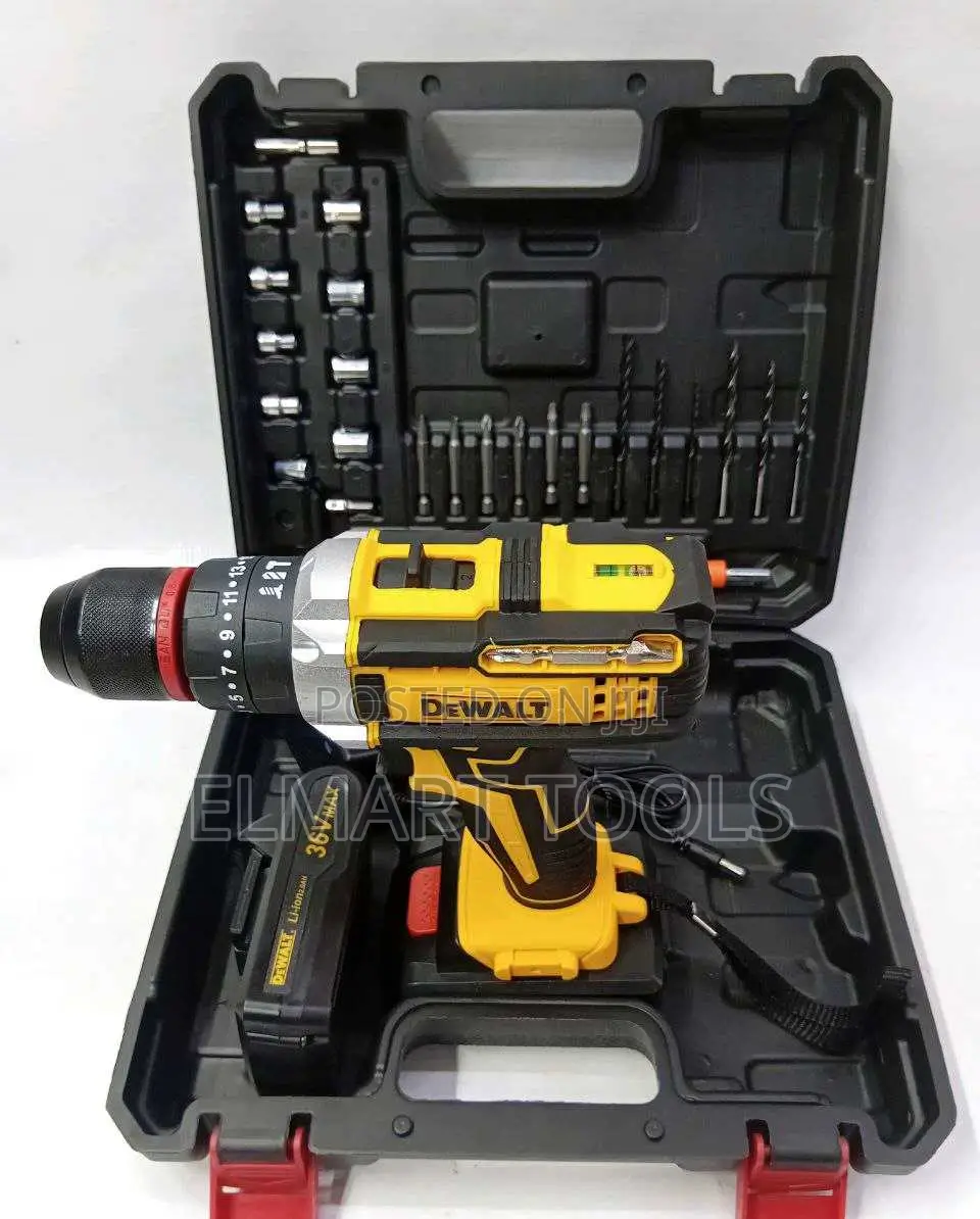 DeWalt 36V Max Cordless Drill and Driver Kit