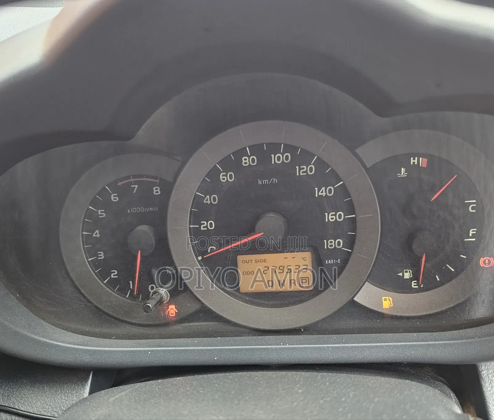 Toyota Vanguard 2012 Black