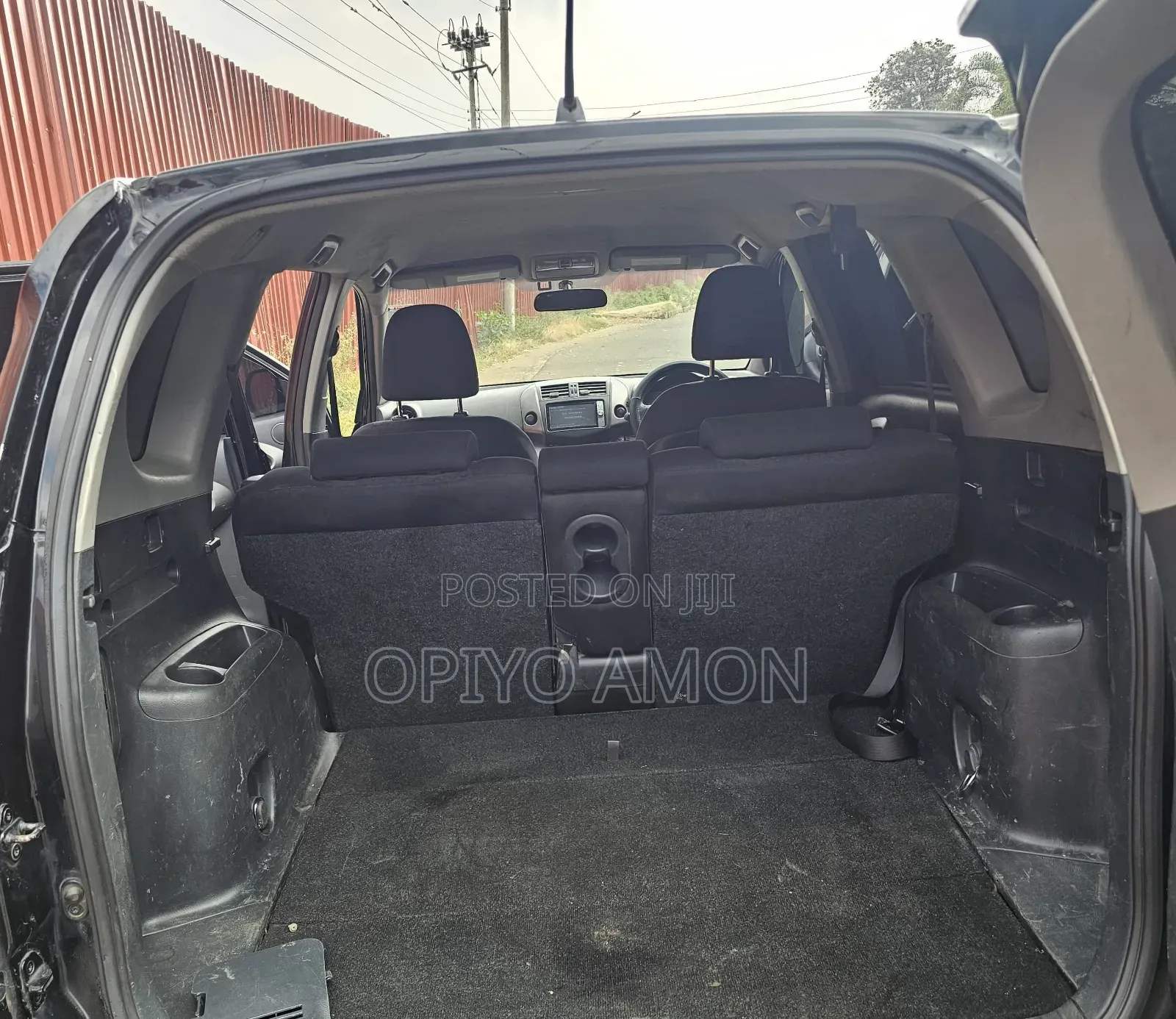 Toyota Vanguard 2012 Black