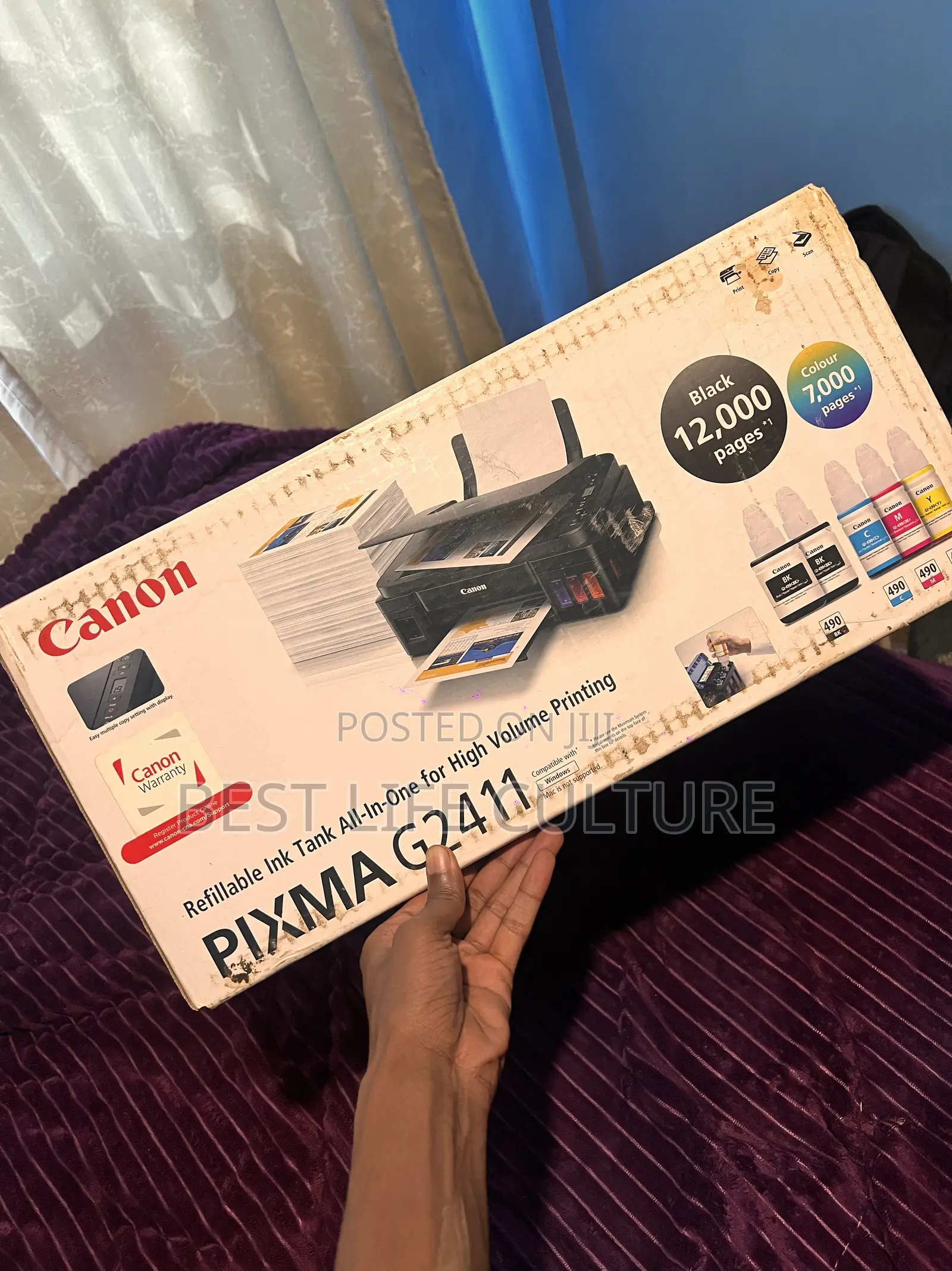 G 2411 CANON Pixma G2411 Inkjet Printer [ G 2411 ]