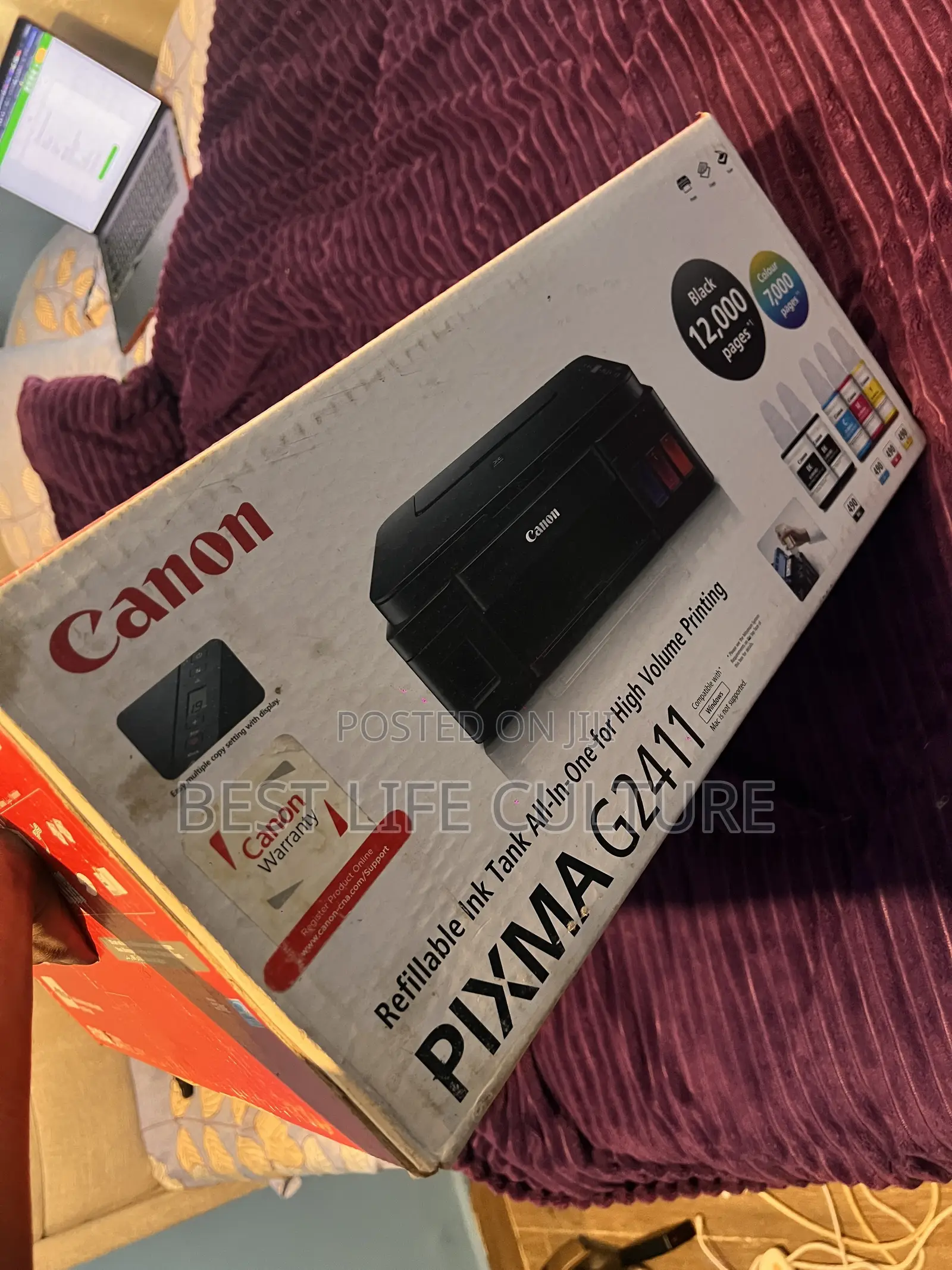 G 2411 CANON Pixma G2411 Inkjet Printer [ G 2411 ]