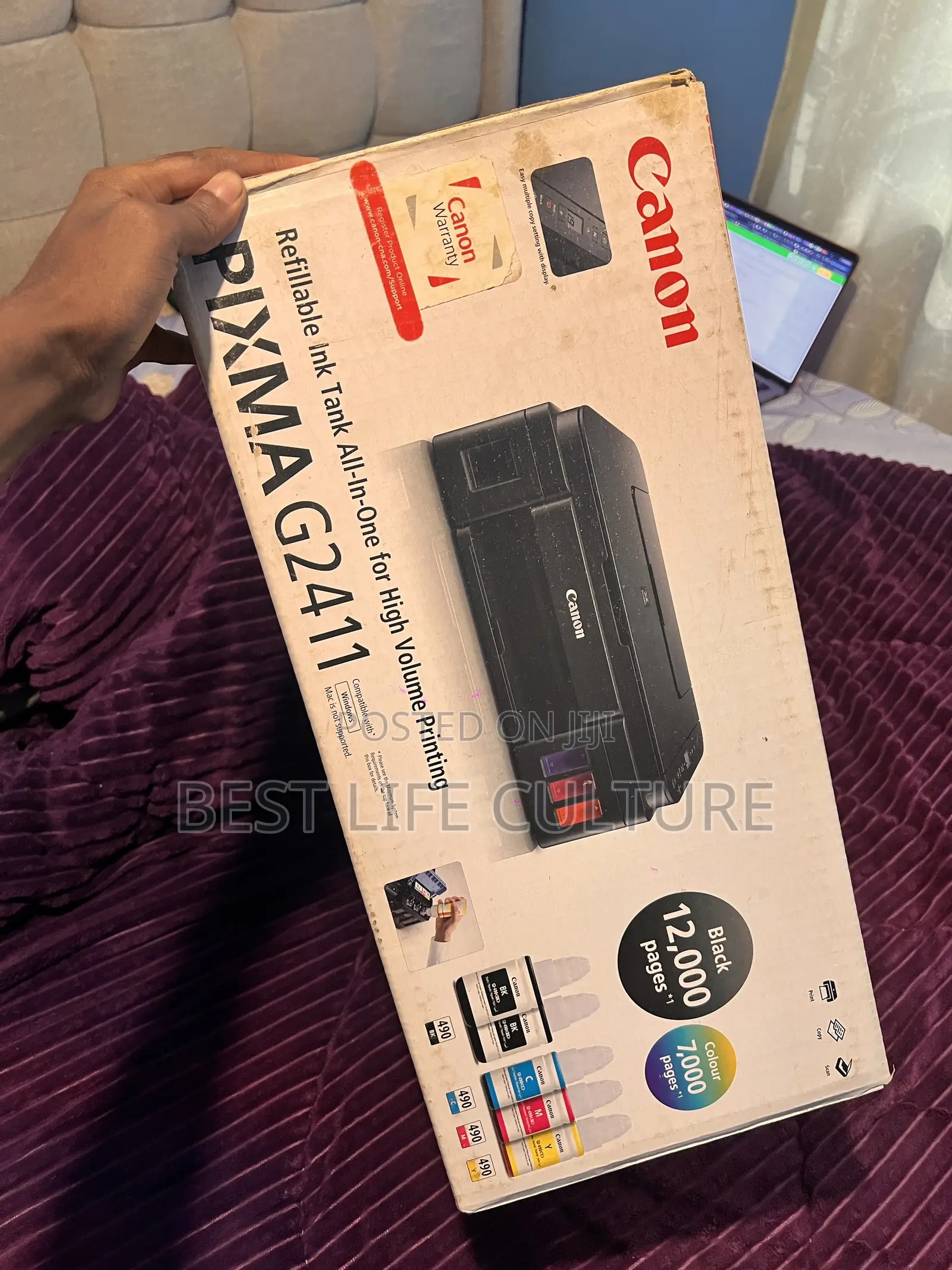 G 2411 CANON Pixma G2411 Inkjet Printer [ G 2411 ]