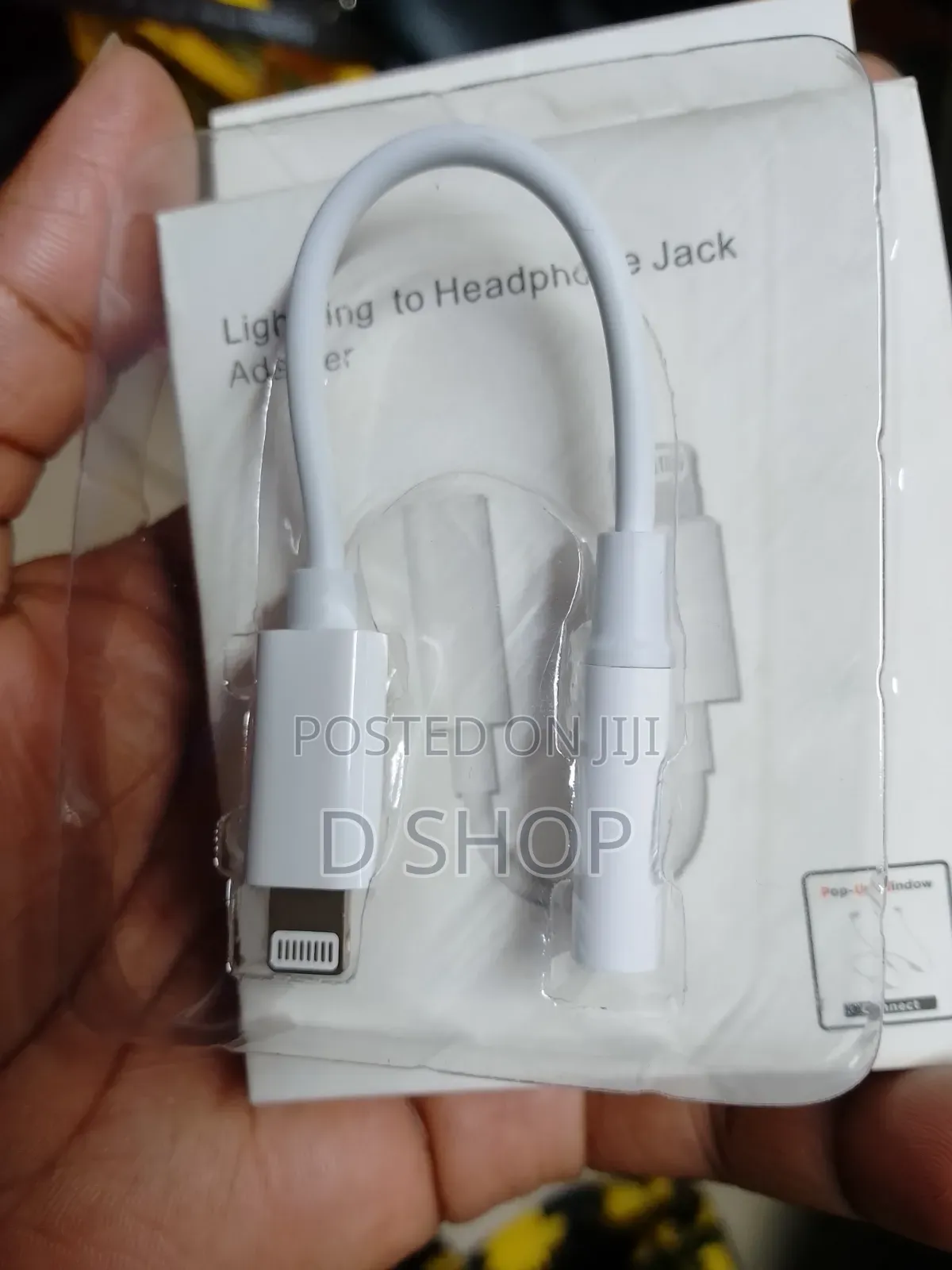 ** Lightning to Headphones Jack Adapter**