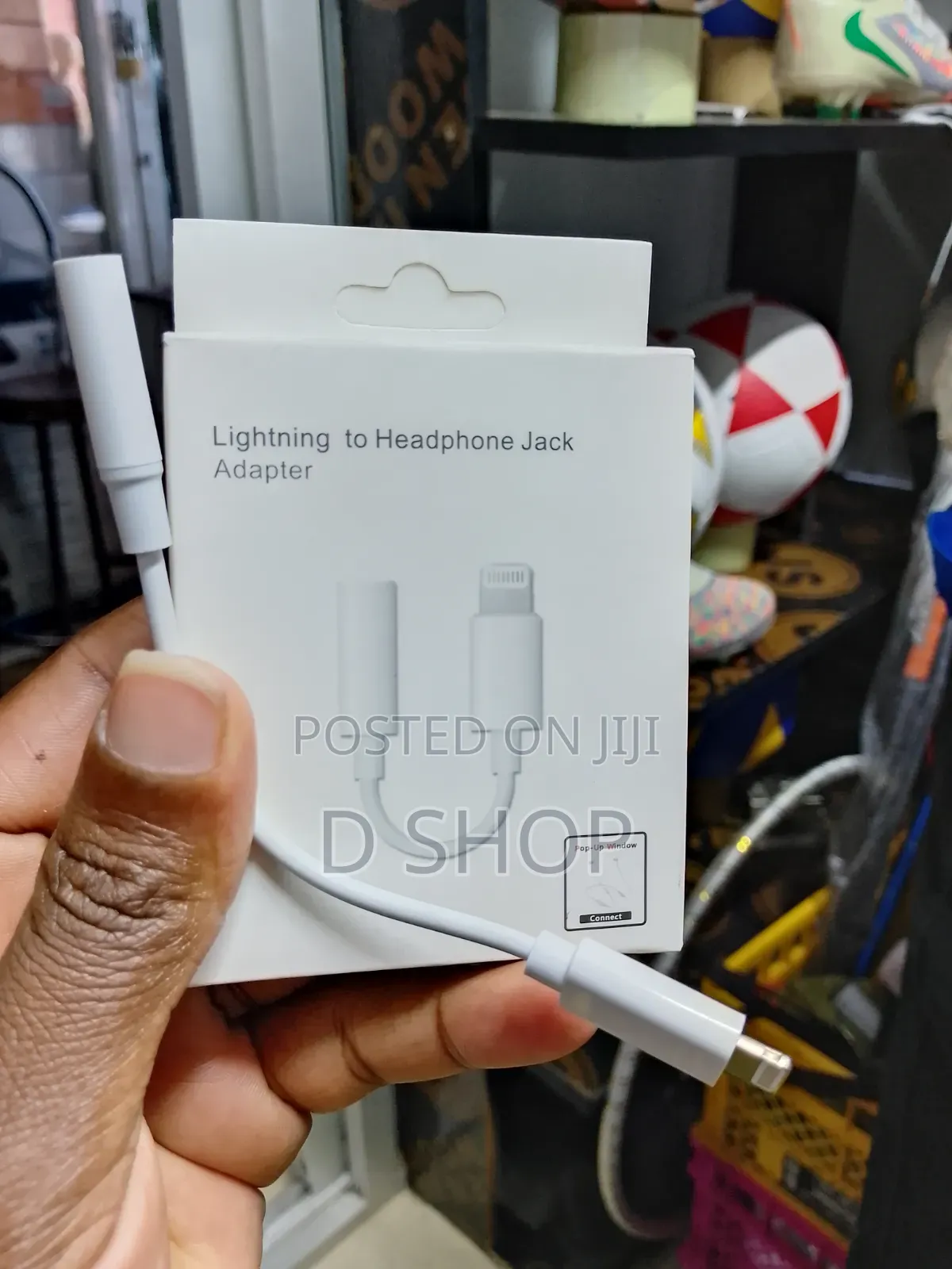 ** Lightning to Headphones Jack Adapter**