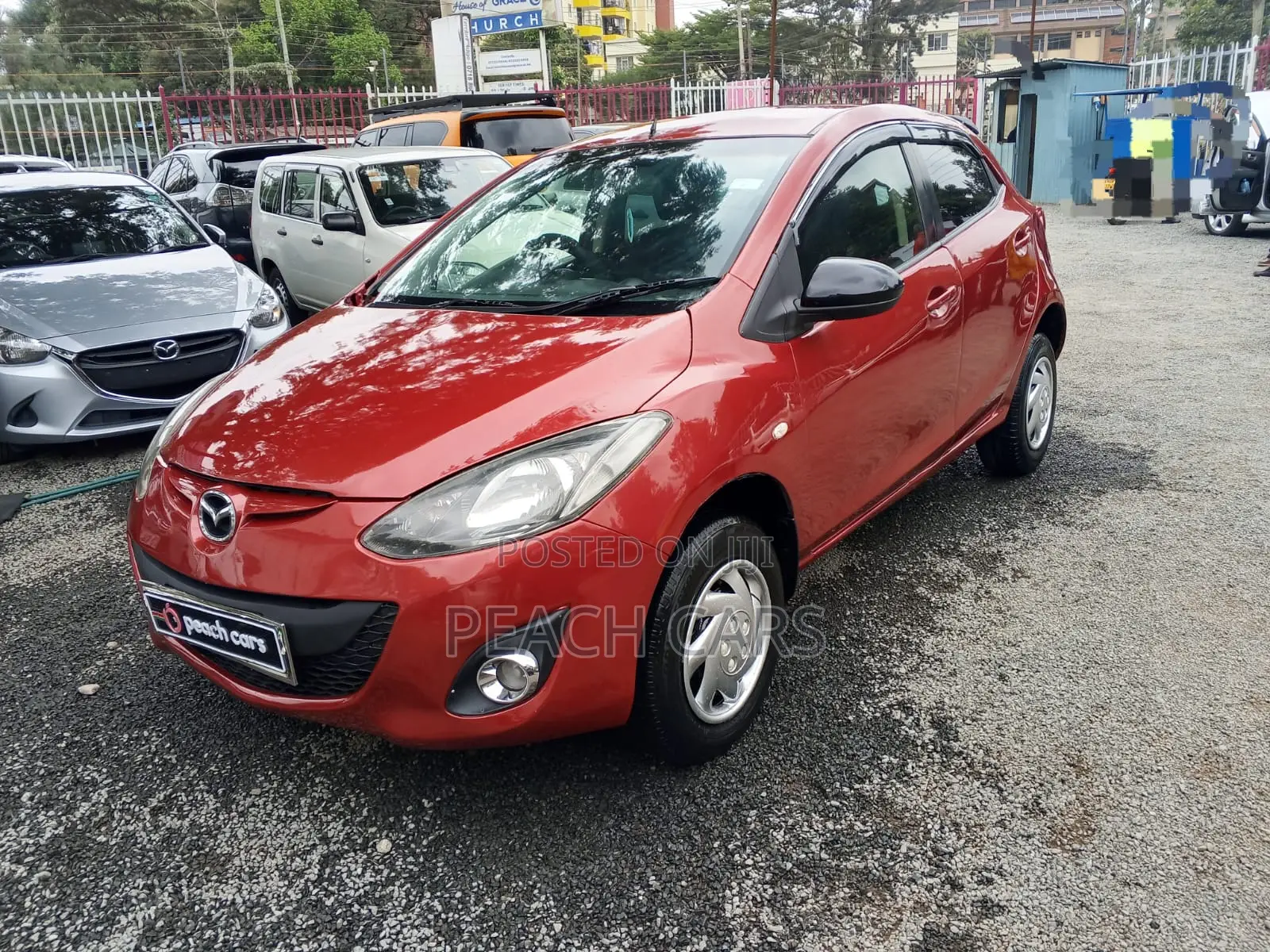 Mazda Demio 2014 Red