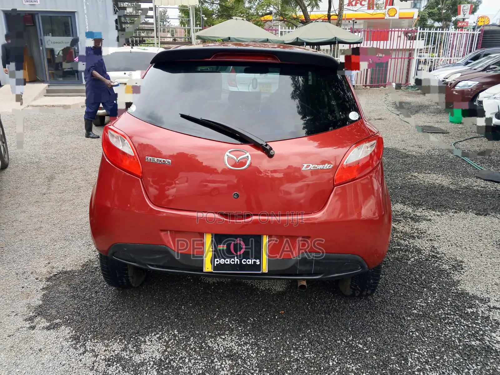 Mazda Demio 2014 Red