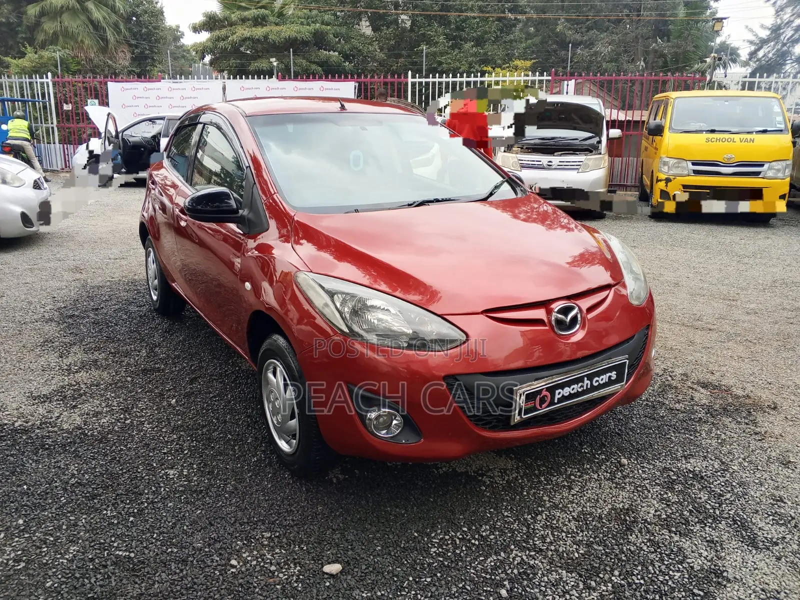 Mazda Demio 2014 Red