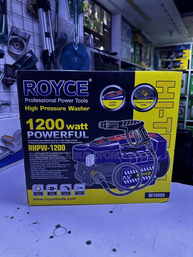 Royce Portable High Pressure Washer 1200Watts - main view