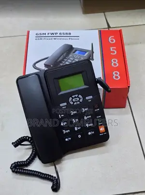 Deskphone Fixed Wireless Phone - With SIM Card Slot