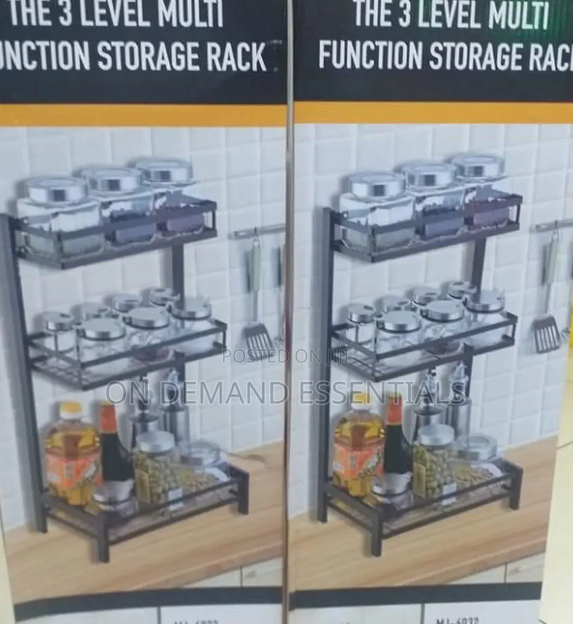 3-Tier Multi Function Spices Storage Rack