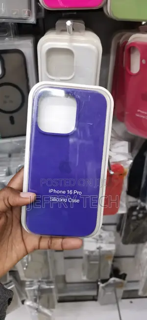iPhone 16 Pro Silicone Case With a Soft-Touch Exterior