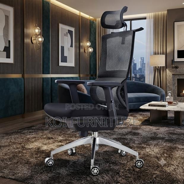 Office Chairs; Orthopedic High Back Executive Office Functional Seat - thumbnail 5