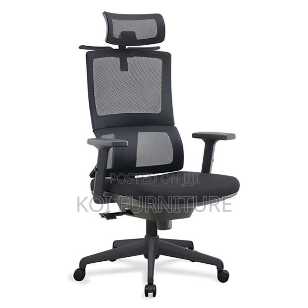 Office Chairs; Orthopedic High Back Executive Office Functional Seat - thumbnail 6