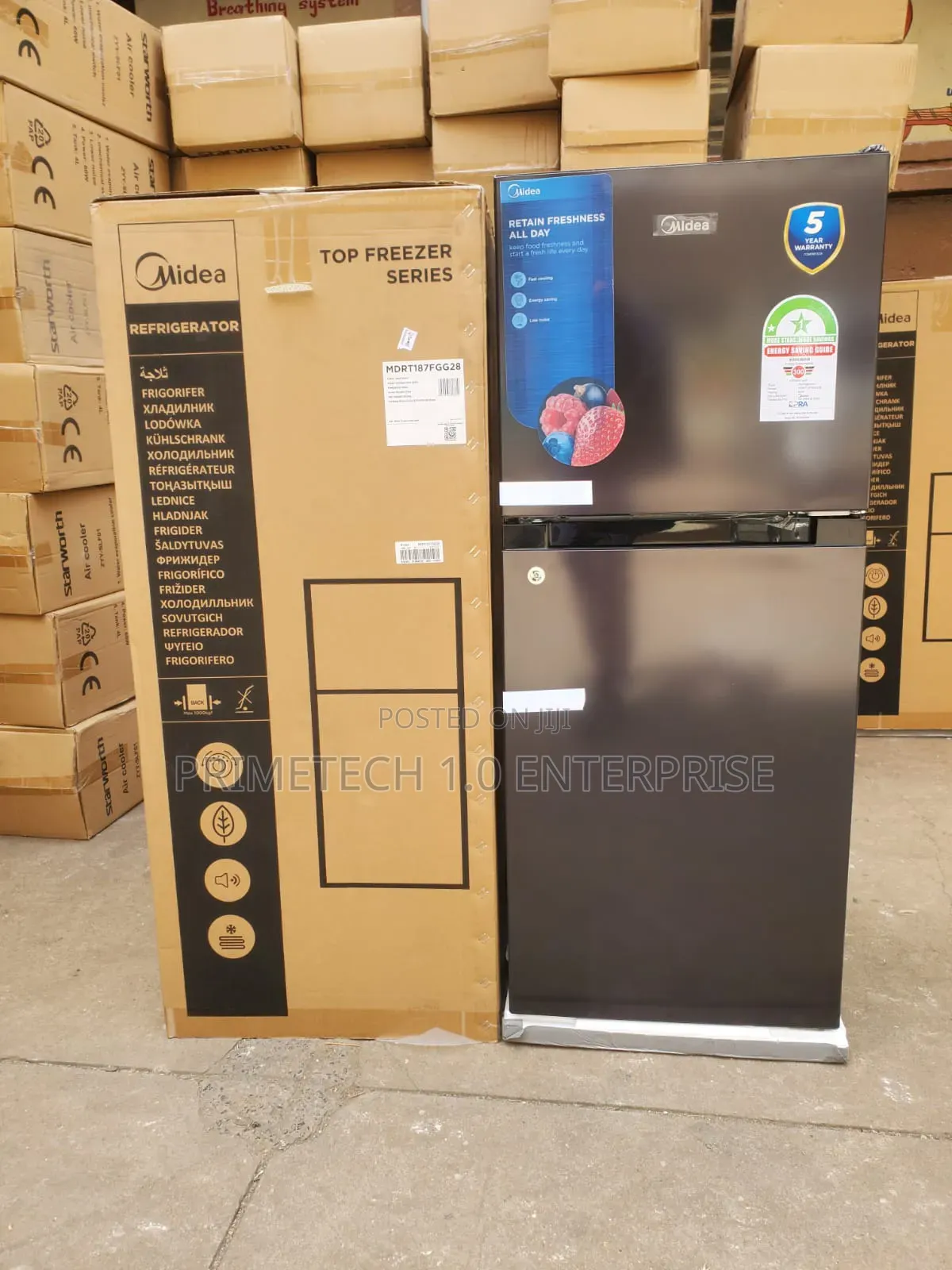 Midea 128 Litres Fridge-Refrigerator