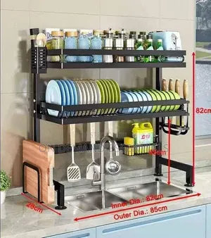 Double Layer Over the Sink Dish Rack