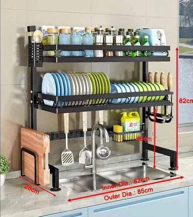 Double Layer Over the Sink Dish Rack - thumbnail 3