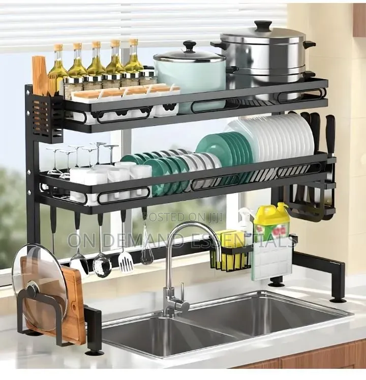 Double Layer Over the Sink Dish Rack