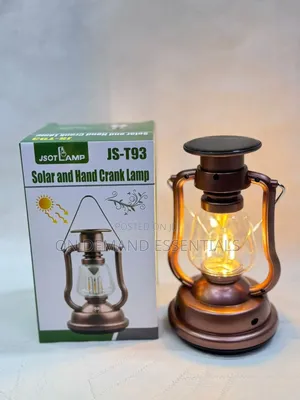 3 in 1 Solar/Rechargeable /Manual Lantern Lamp