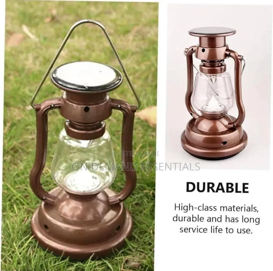 3 in 1 Solar/Rechargeable /Manual Lantern Lamp