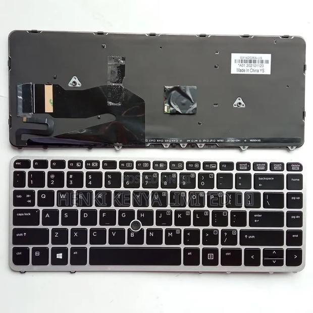 HP 840 G3 Backlit Keyboard - main view