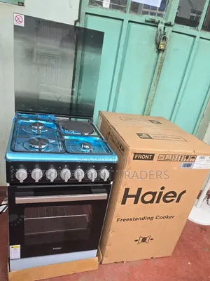 Haier 50×60 3+1 Cooker With Electric Oven – Perfect for Everyday Co