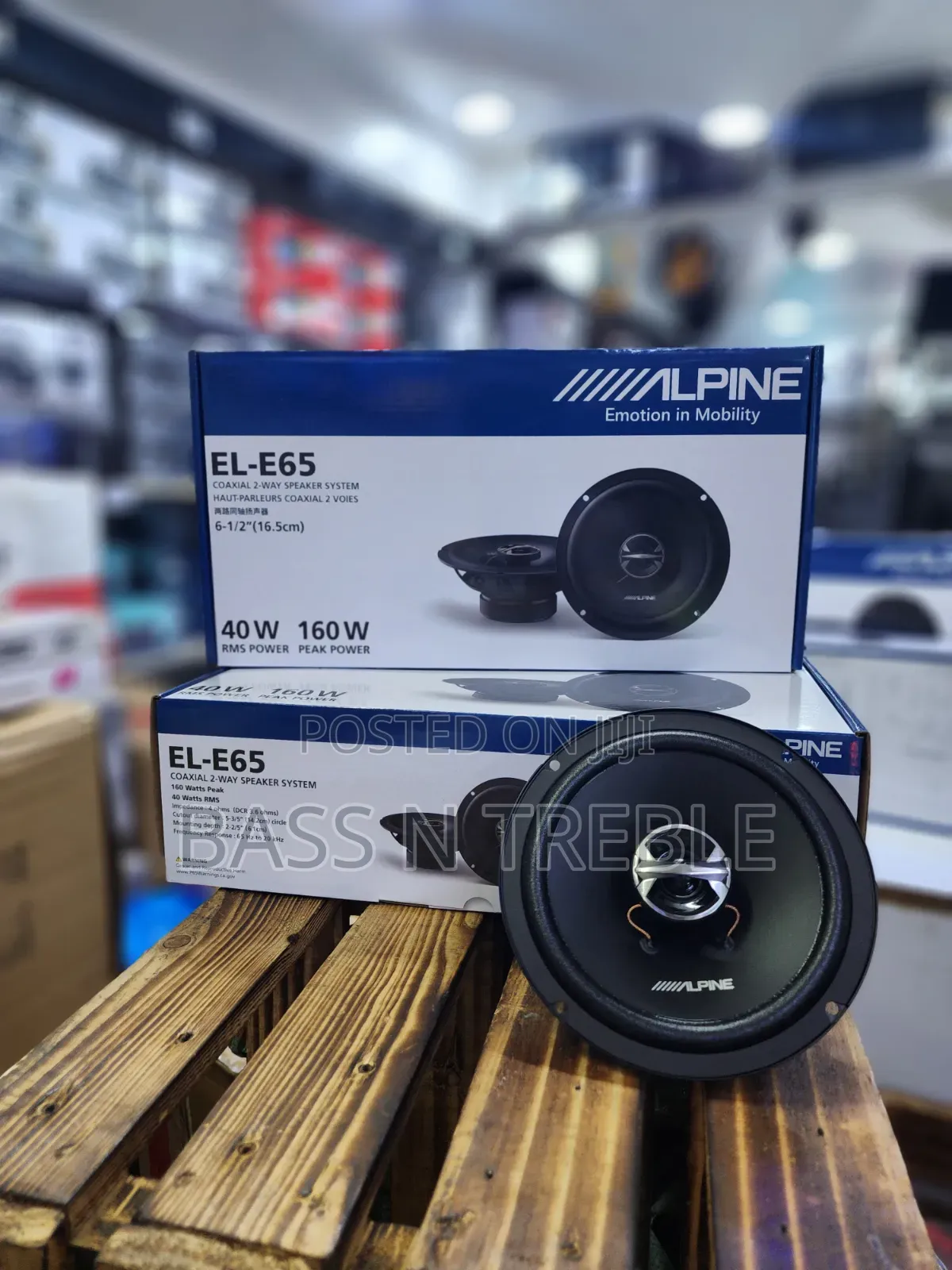 Alpine Coaxial Speakers