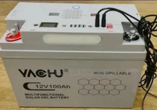 Yachu 12V 100Ah Multifunctional Solar Gel Battery - thumbnail 2
