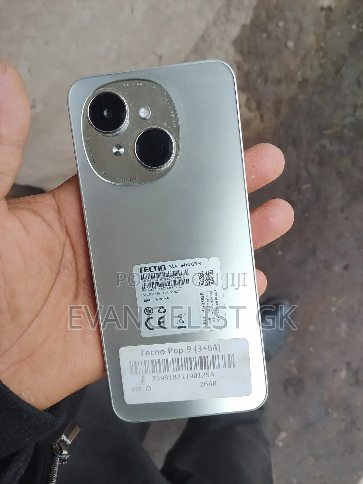 Tecno Pop 9 64 GB Silver