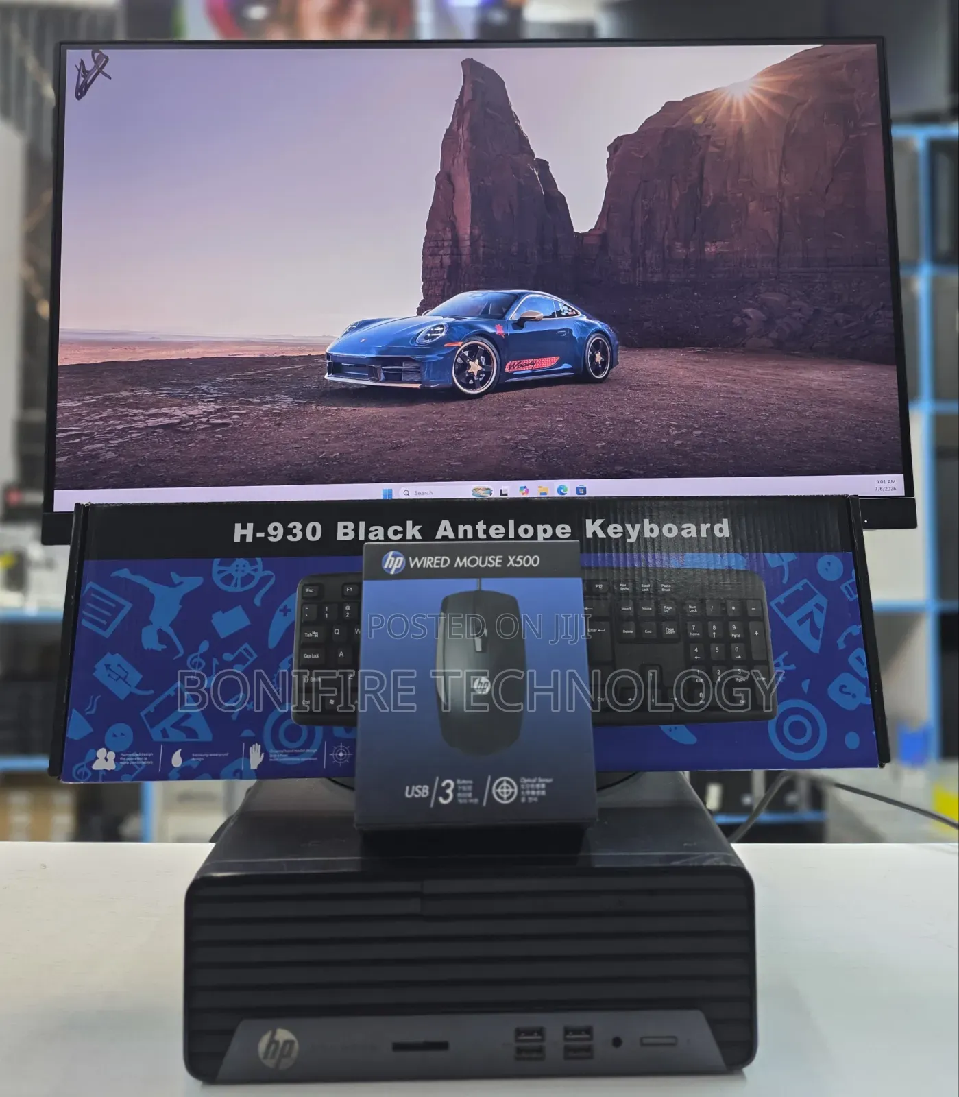 Desktop Computer HP 8GB AMD Ryzen 5 SSD 256GB