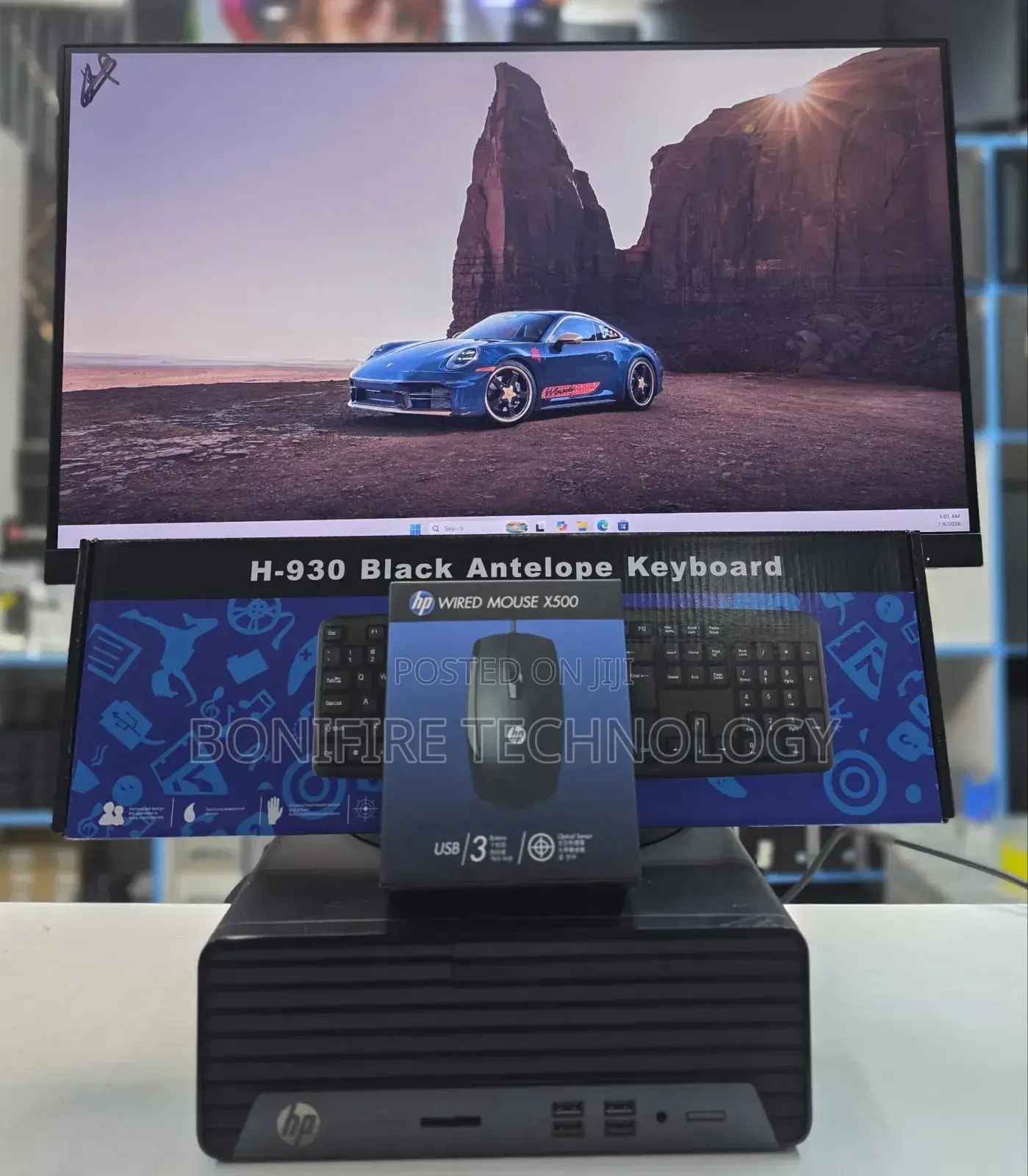 Desktop Computer HP 8GB AMD Ryzen 5 SSD 256GB