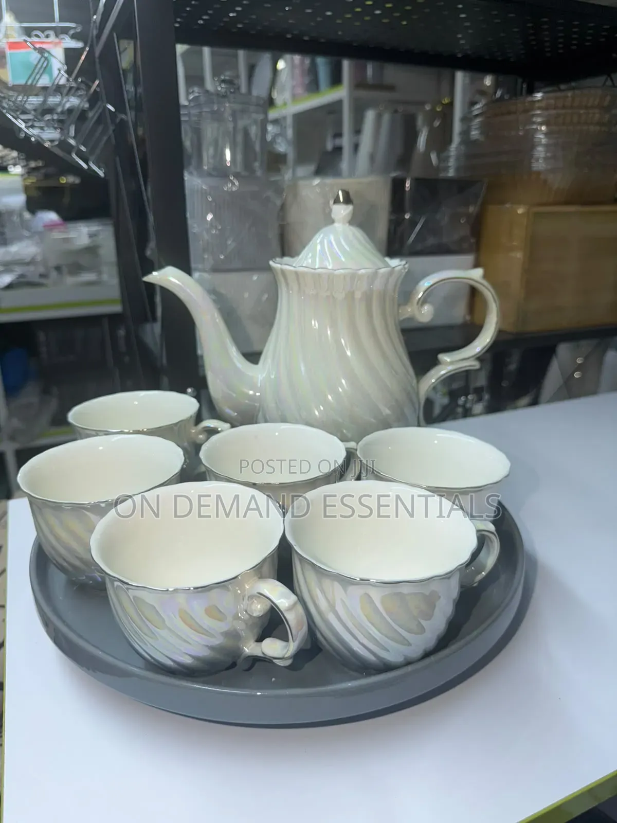 Elegant 8 Piece Tea Set Available