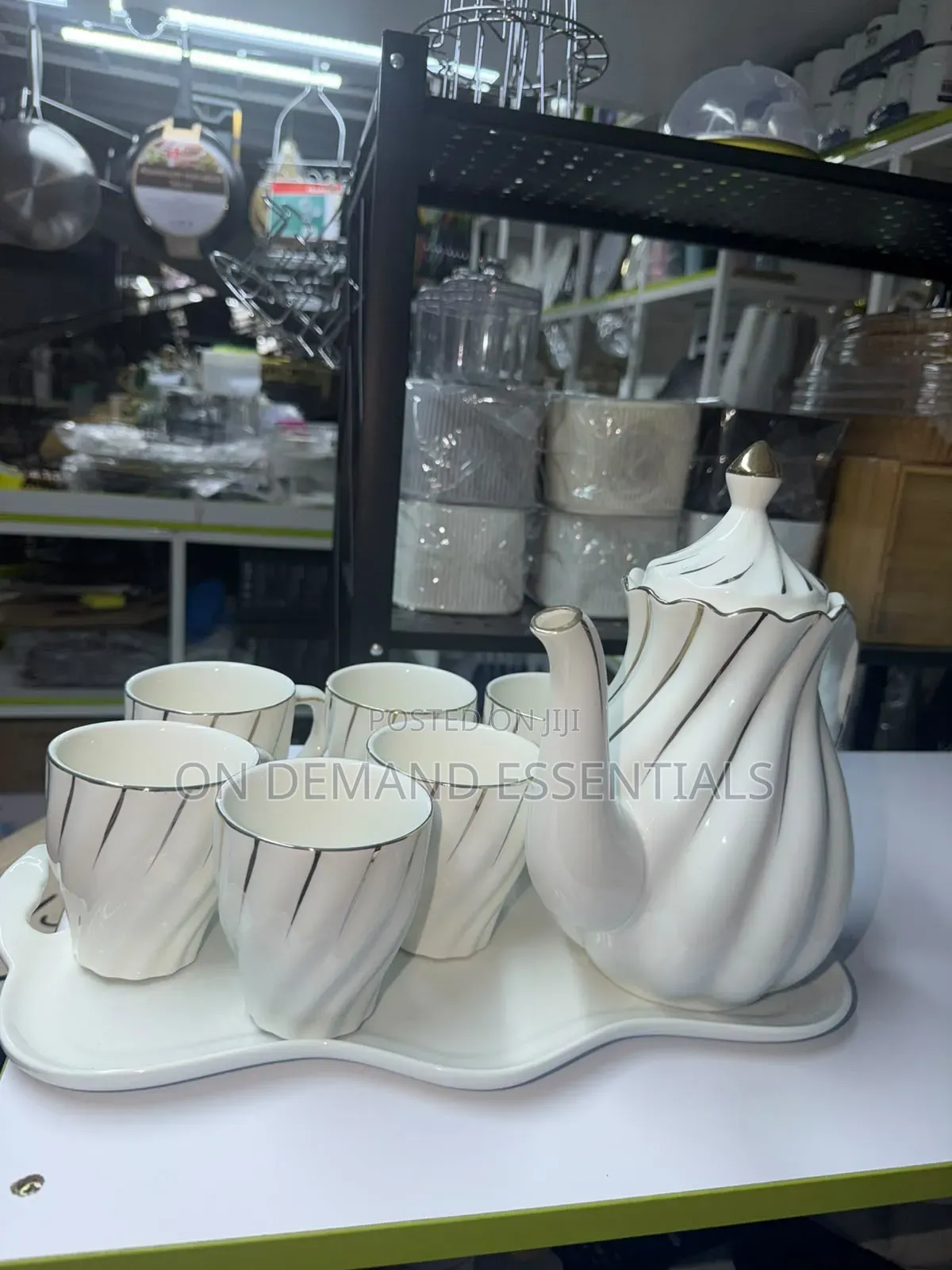 Elegant 8 Piece Tea Set Available