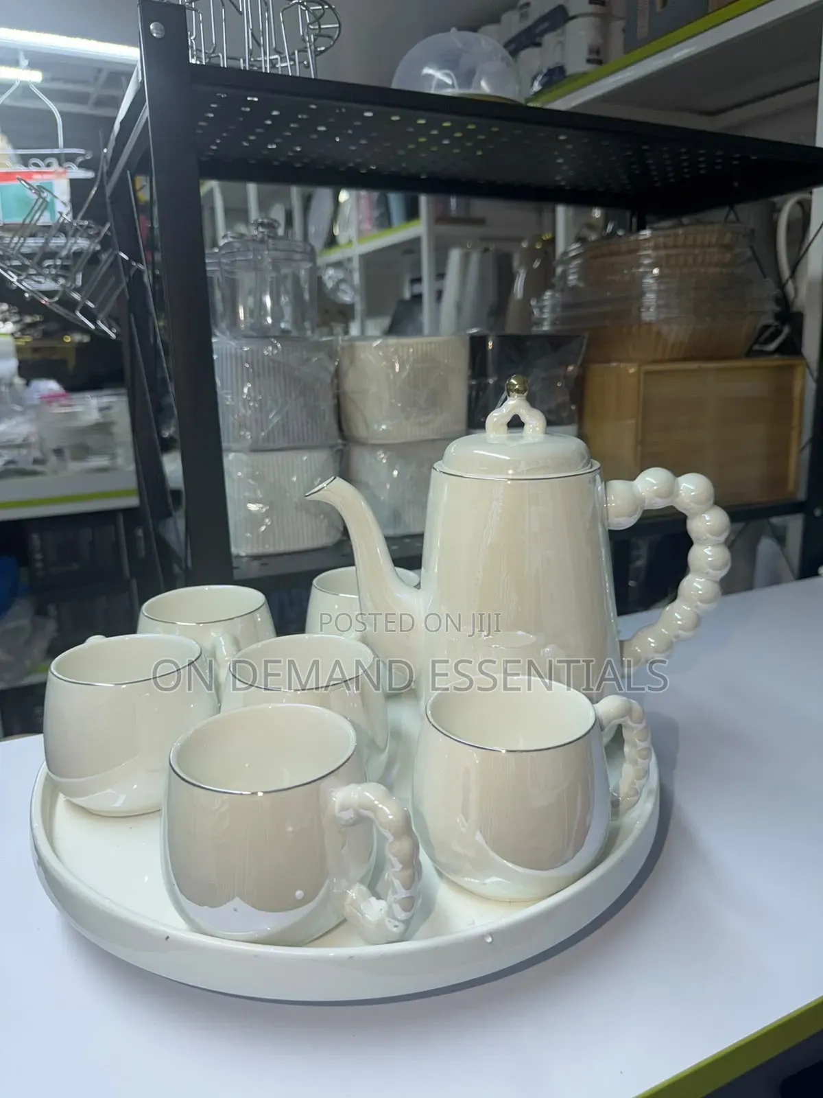 Elegant 8 Piece Tea Set Available