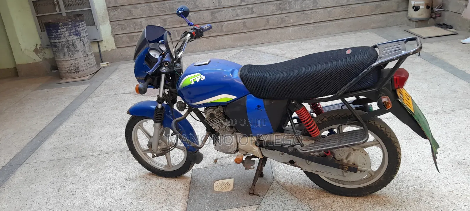 TVS HLX Plus ES 2020 Blue