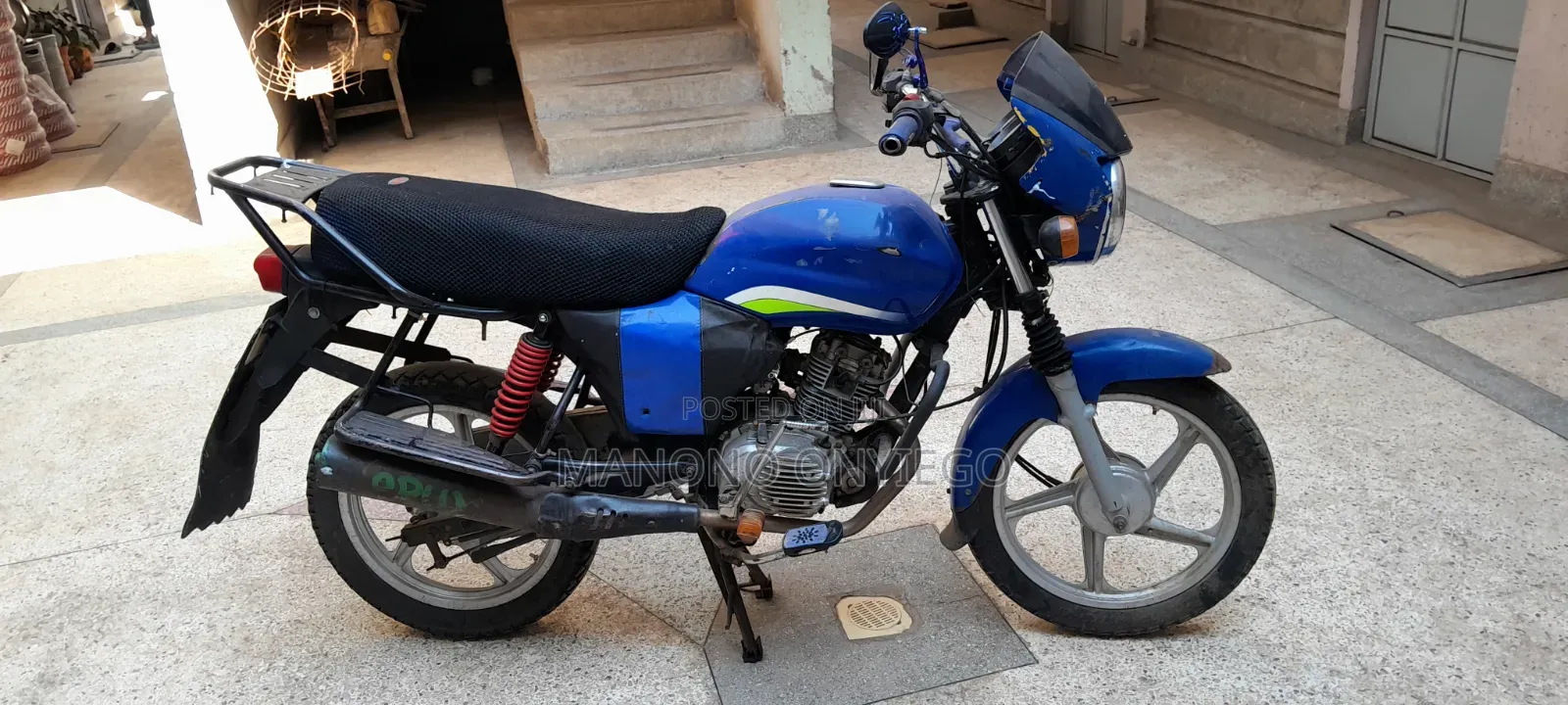 TVS HLX Plus ES 2020 Blue