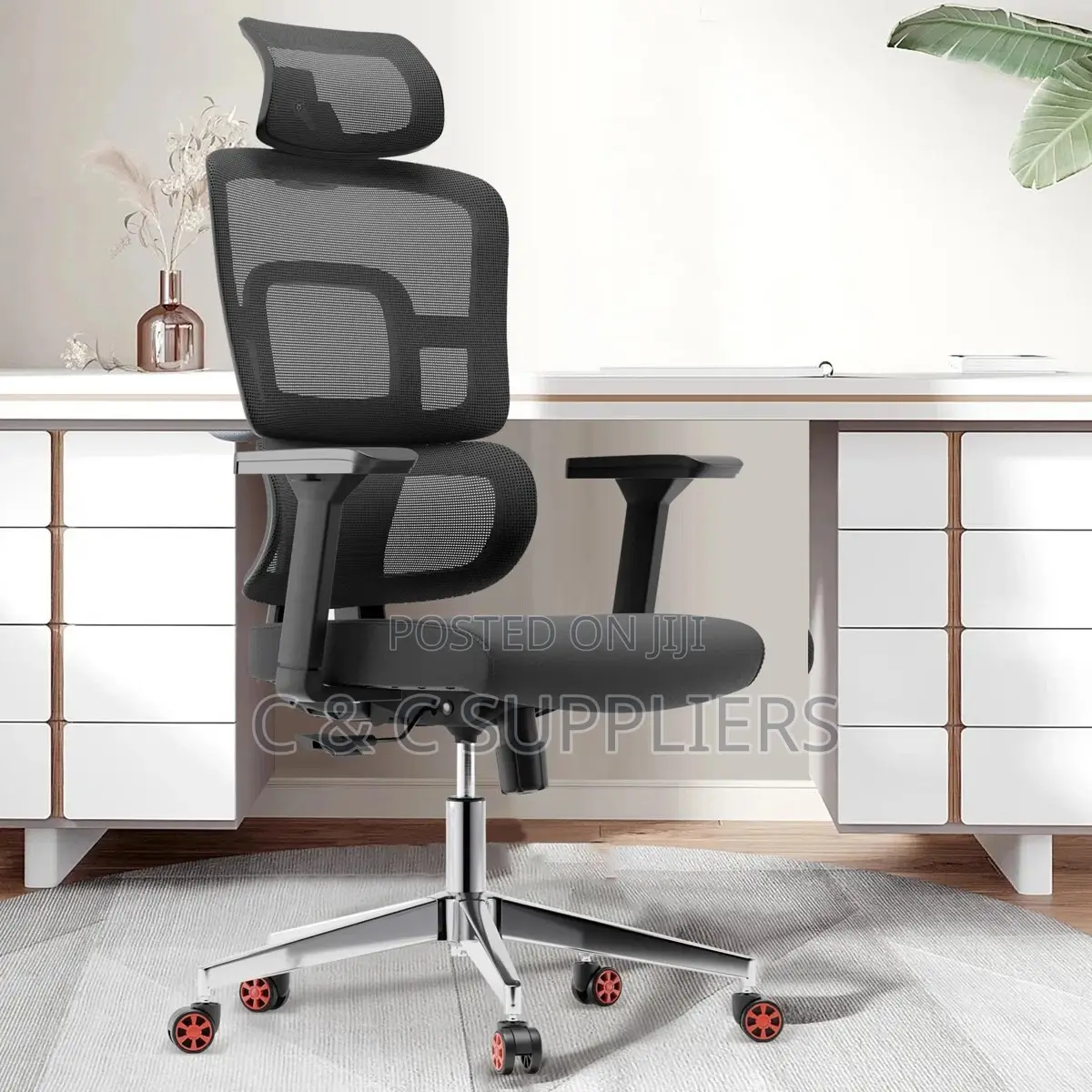 Orthopedic High Backrest Office Chair.