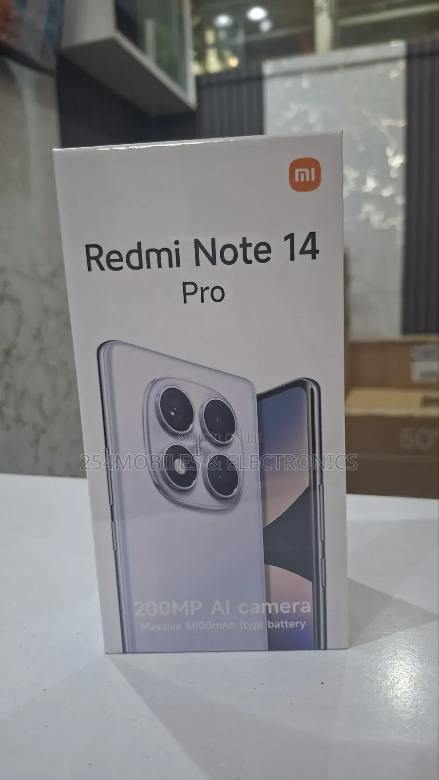 New Xiaomi Redmi Note 14 Pro 256 GB Black